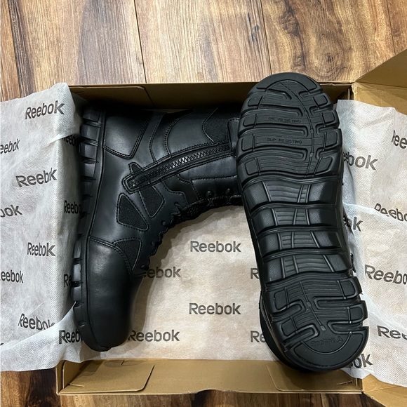 NWT men’s Reebok tactical 8” boots - Picture 3 of 3